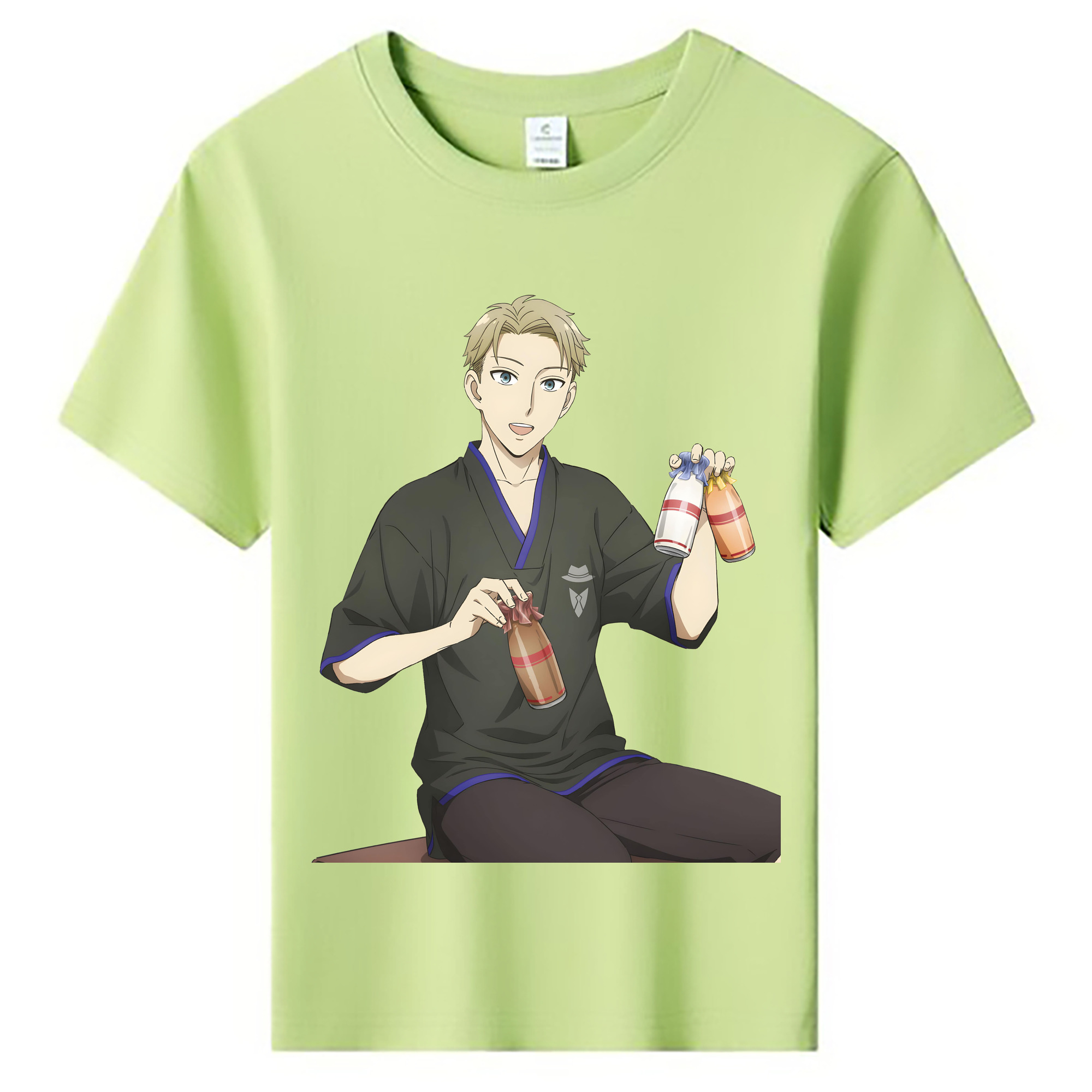 （画像用） SPY×FAMILY间谍家家酒 綿100％キッズTシャツ（フロントプリント）